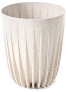 Lamela Květináč MIRA průměr 30 cm, wood bílý - Květináč