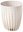 Flowerpot MIRA diameter 30 cm, wood white