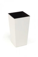 Lamela Flowerpot FINEZIA 19 × 19 cm, cream - Flower Pot