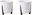 White, set of 2