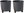 Anthracite, set of 2