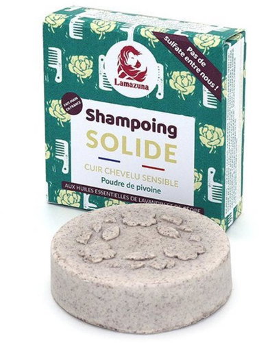 Lamazuna Anti-dandruff - peony 70 g - Shampoo - Main image
