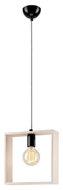 Lamkur LM-1.4.1 WHITE material steel, wood 34935 single lamp - Chandelier