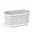 AZTEK, 40 x 19.5 cm, height 20.5 cm, grey/white