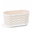 AZTEK , 40 x 19.5 cm, height 20.5 cm, beige/white