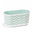 AZTEK, 40 x 19.5 cm, height 20.5 cm, mint/white