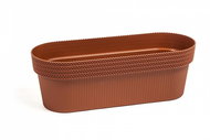 LAMELA Chest JERSEY 50 x 19.5cm, height 17cm, terracotta - Flower Box