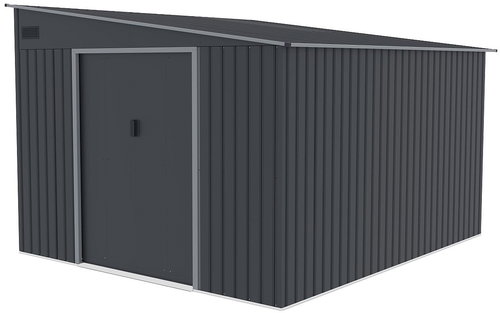 LANIT PLAST Garden house Wandhaus 911, anthracite - Garden Shed - Main image