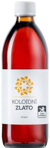LAKSHMI NARAYAN Koloidní zlato 20 ppm 500 ml - Face Tonic - Main image