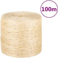 SHUMEE Provaz 100 % sisal 4 mm 100 m - Rope