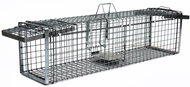 LAPKA Professional trap for foxes, martens, otters and cats TRAP H 118 × 34 × 34 cm V2 - Marten Trap