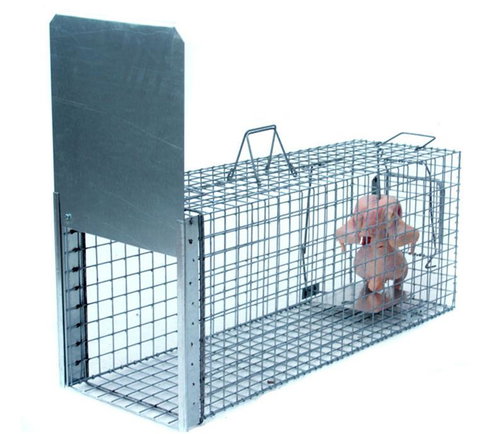 LAPKA Professional trap for foxes, martens and cats TRAP ST 105 × 34 × 42 cm - Marten Trap - Main image