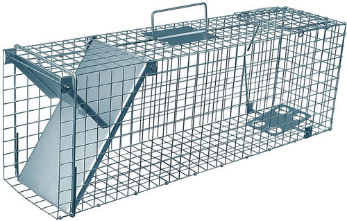 Trap for cats, martens, rats, rats, weasels and polecats TRAP ZL 88 × 21 × 31 cm - Marten Trap - Main image