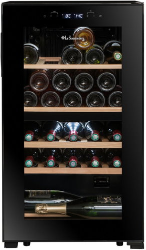 La Sommelière SLS32DZBLACK - Wine Cooler - Main image