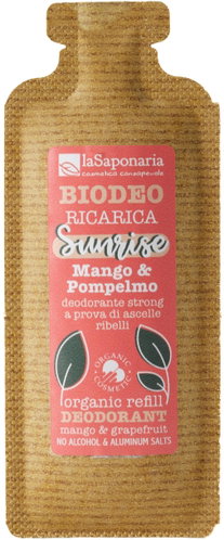 laSaponaria Náplň do roll-on deodorantu Sunrise - Mango & Grapefruit BIO 40 ml - Deodorant - Main image