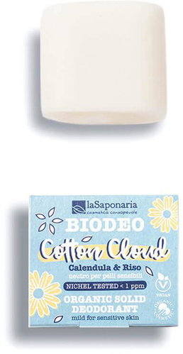 laSaponaria Tuhý deodorant Cotton Cloud BIO 40 g - Deodorant - Main image