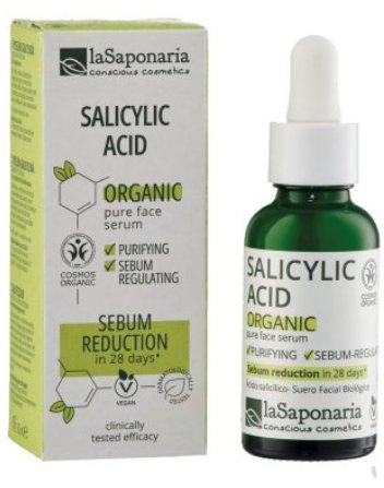 laSaponaria Salicylic acid BIO 30 ml - Face Serum - Main image