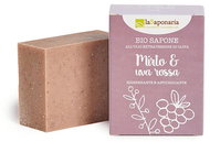 LASAPONARIA Tuhé olivové mýdlo Bio Myrta a červené hrozny 100 g - Bar Soap