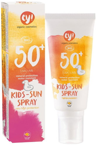 Ey! Opalovací krém ve spreji pro děti SPF 50+ Bio 100 ml - Sun Spray - Main image