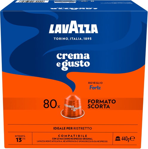 Lavazza NCC Crema E Gusto Forte 80 Capsules Main image Lavazza NCC Crema E Gusto Forte 80 Capsules - Kávové kapsle - Main image