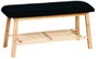 Bench Kesper Bench with upholstered seat 90 × 34 × 45 cm, bamboo - Lavice