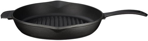 LAVA Metal Cast iron grill pan with integrated handle 28 cm - Pan - Main image