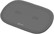 XLAYER Wireless Charging Pad Double, Anthracite - Wireless Charger Stand