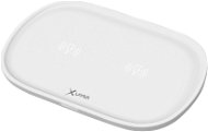 XLAYER Wireless Charging Pad double, fehér - Töltő alátét