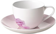 VILLEROY & BOCH Coffee cup with saucer Rose Garden, pink - Cup