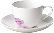 VILLEROY & BOCH Coffee cup with saucer Rose Garden, white - Cup