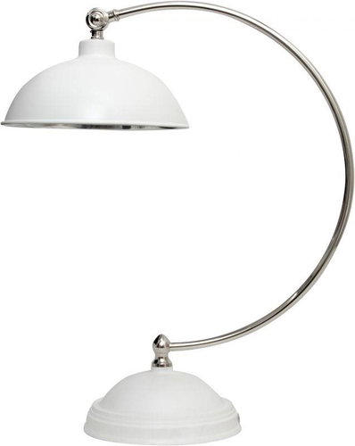 Lene Bjerre Thelma 55 cm, white and silver - Table Lamp - Main image