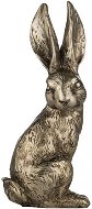 LENE BJERRE Semina Zajíček antik zlatý, 12 cm - Velikonoční dekorace