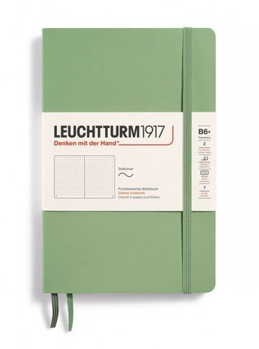 LEUCHTTURM1917 Sage Softcover B6+ tečkovaný - Journal - Main image