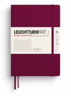 LEUCHTTURM1917 Port Red Medium A5 linkovaný - Journal