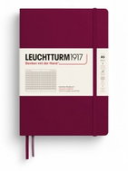 LEUCHTTURM1917 Port Red Medium A5 čtverečkovaný - Journal