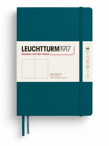 LEUCHTTURM1917 Pacific Green Medium A5 čistý - Journal - Main image