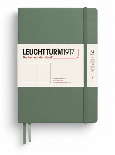 LEUCHTTURM1917 Olive Medium A5 čistý - Journal - Main image