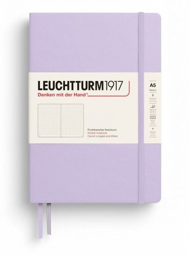 LEUCHTTURM1917 Lilac Medium A5 tečkovaný - Journal - Main image