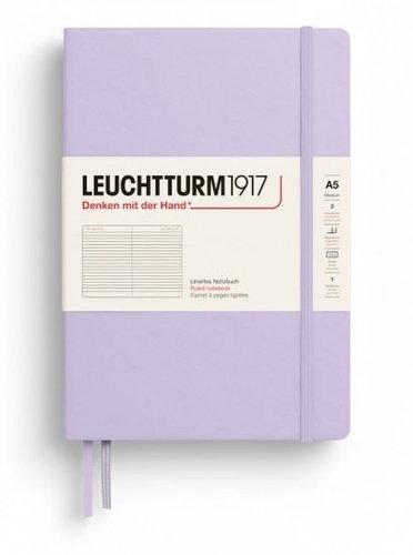 LEUCHTTURM1917 Lilac Medium A5 linkovaný - Journal - Main image