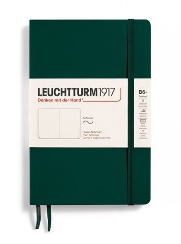 LEUCHTTURM1917 Forest Green Softcover B6+ čistý - Journal - Main image