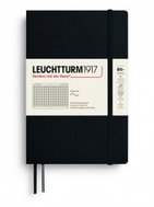LEUCHTTURM1917 Black Softcover B6+ čtverečkovaný - Journal