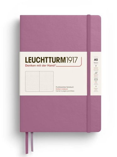 LEUCHTTURM1917 Dusty Rose Medium A5 tečkovaný - Journal - Main image