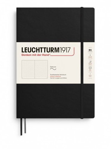 LEUCHTTURM1917 Black Softcover Composition B5 tečkovaný - Journal - Main image