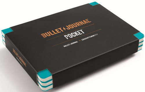 LEUCHTTURM1917 Bullet Journal Pocket Turquoise25, sada 3 ks - Journal - Main image
