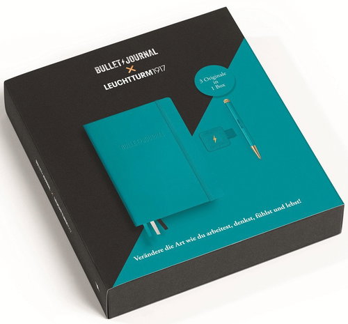 LEUCHTTURM1917 Bullet Journal Stealth Collector's Set Turquoise25 - Journal - Main image