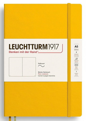 LEUCHTTURM1917 Sunflower Softcover Medium A5 čistý - Journal - Main image
