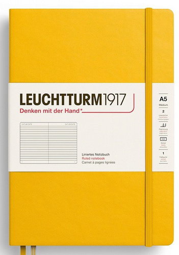 LEUCHTTURM1917 Sunflower Hardcover Medium A5 linkovaný - Journal - Main image
