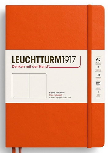 LEUCHTTURM1917 Pumpkin Hardcover Medium A5 čistý - Journal - Main image