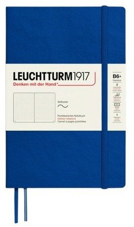 LEUCHTTURM1917 Indigo Softcover Paperback B6+ tečkovaný - Journal - Main image