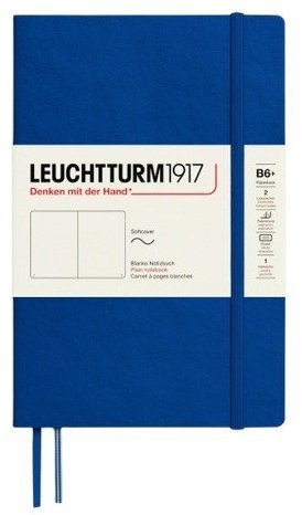 LEUCHTTURM1917 Indigo Softcover Paperback B6+ čistý - Journal - Main image